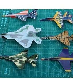 Paper airplane toys Paper Plane model Easy Assembly not