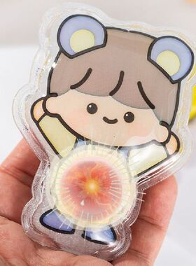 Mini Winter Reusable Gel Hand Warmer Cute Cartoon Instant
