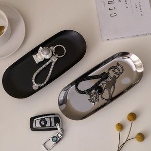 Stainless Storage Minimalist Steel Jewelry Tray Modern
