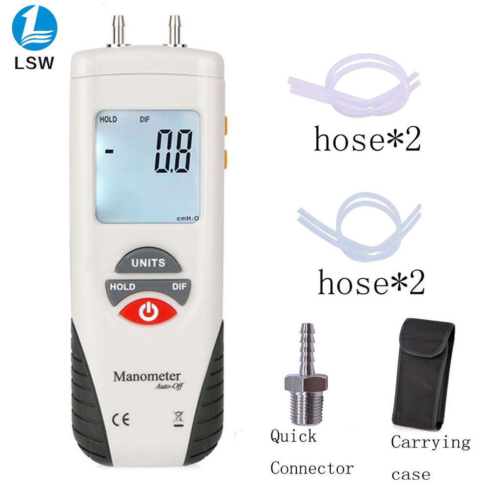 NEW HT-1890 Digital Manometer air pressure meter air pressur