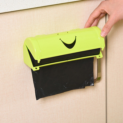 1Pcs Wallmounted Bathroom Case Storage Box Plastic Bag Bins