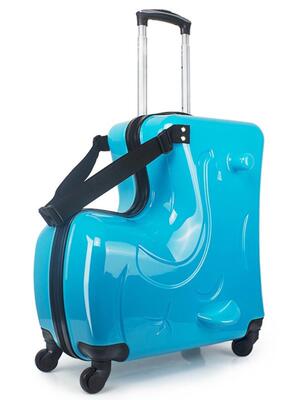 Children 'S Rotating Luggage, 20-Inch Rolling Luggag