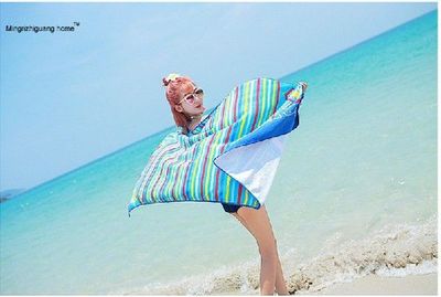 1PC Brand Beach towel Microfiber Travel Fabric Quick Drying