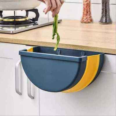 Waste Bin Garbage Basket for Kitchen Bathroom Hanging Trash
