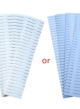 Rectangular Fence Style Drawer Divider Plate Organizers