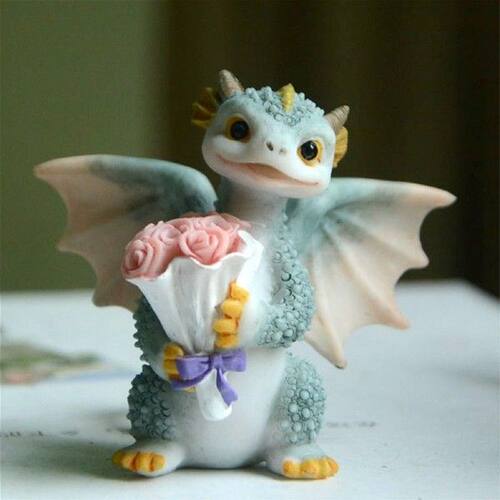 Everyday Collection Resin Simulation Magic Animal Dragon