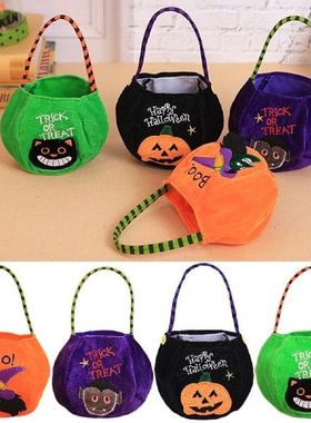 Halloween Candy Bags Portable Halloween Present Organizer