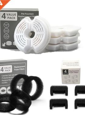 Water Fountain Carbon replacement Filters and foams for 304