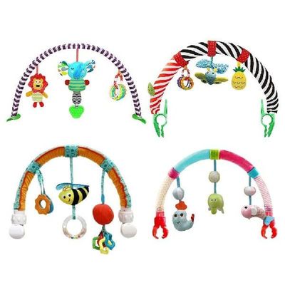 Baby Rattles Stroller Hanging Soft Toy Mobile Bed Stroller