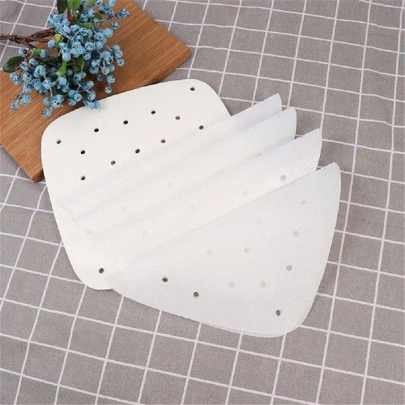 100 sheets of air fryer liner perforation baking parchment