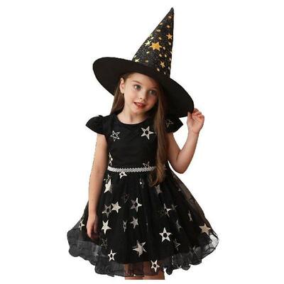 Party Dress Kids Girls Halloween Child Costume Gown Pageant