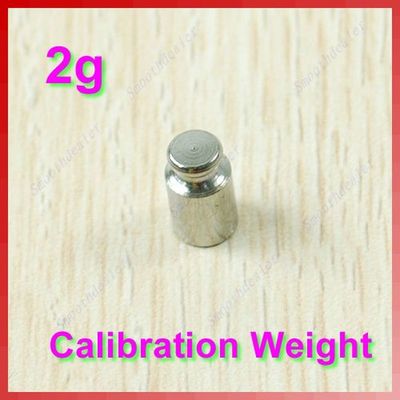 2 g Gram Calibration Weight Precision Jewelry Scale Digital