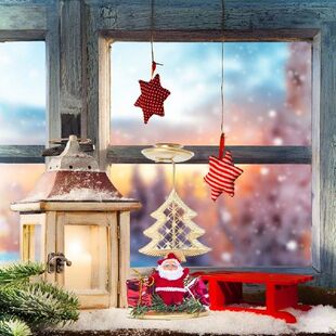 Lilin Hiasan Natal Hadiah Seni Ulang Tahun Lilin Dekorasi