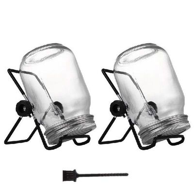 Glass Sprouter Jar Seeds Sprouting Jar Kit For Home Kitchen