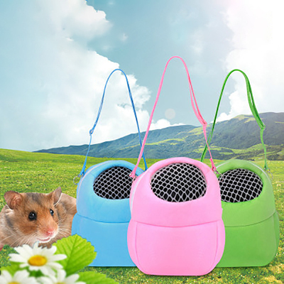 Small Pet Carrier Rabbit Cage Hamster Chinchilla Travel