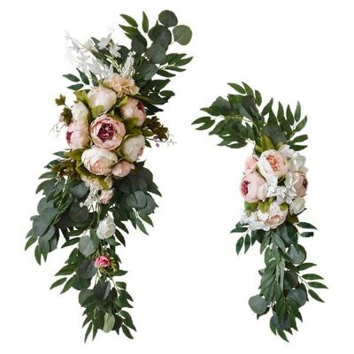 Silk Wedding Arch Floral Arch Flowers Arrangement for