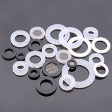 10pcs Rubber Ring Silicone Flat Gasket Sealing Ring For