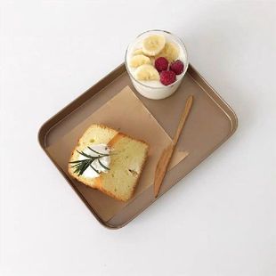 Kitchen Tools Metal Tray Square Storage Tray Fruit Tray