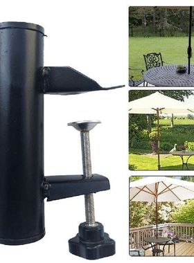 Parasol Holder For Square Balcony Railing Patio Umbrella