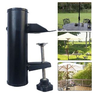 Parasol Holder For Square Balcony Railing Patio Umbrella