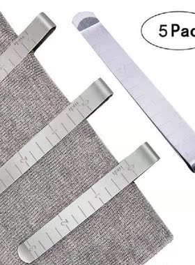 5pcs New Metal Sewing Crimping Clip Stainless Steel Hemming