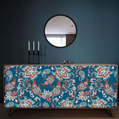 Furniture Renovation Self-Adhesive Sticker Sliding Wardrobe