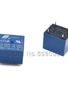 5pcs/lot New original relay SRD-24VDC-SL-C SRD-05V 12V T73 5