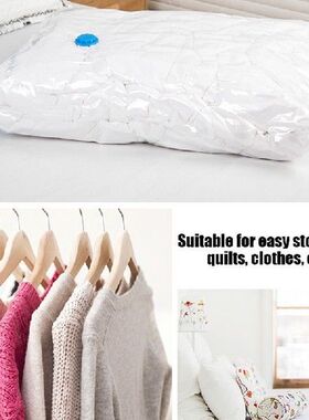 Vacuum Bag For Clothes Storage Bag With Valve Transparent