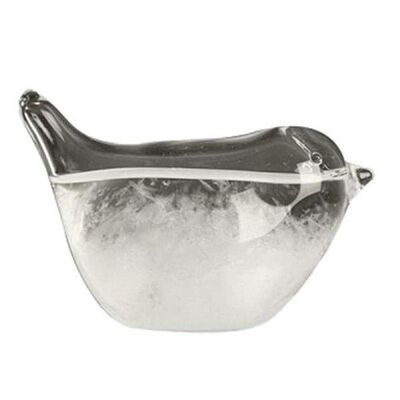 Desktop Stylish Bird Shaped Crystal Weather Forecast Bottle