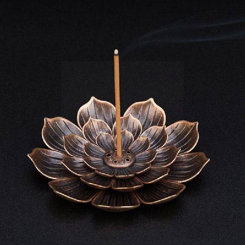 alloy incense plate holder buddhism plate studies temples