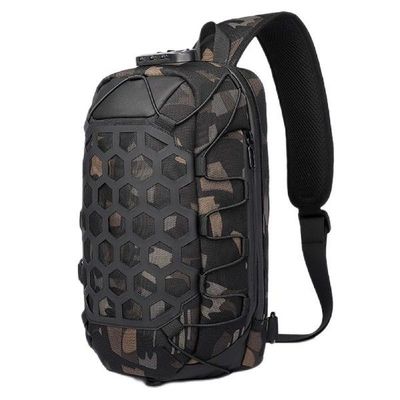 Men Sling Bag Hiking Backpack Anti Theft Sling Bag Backpack