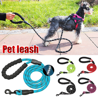 Pet Dog Leash Night Reflective Walking Training Leash Multi