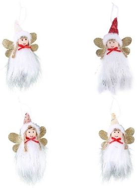 K1MF Hiasan Dinding Pintu Gantung Boneka Pohon Natal