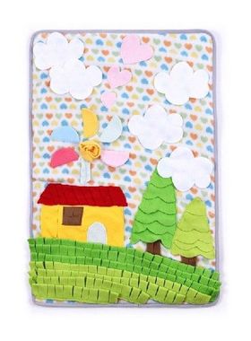 Pet Snuffle Feeding Mat Dog Interactive Puzzle Toy Slow