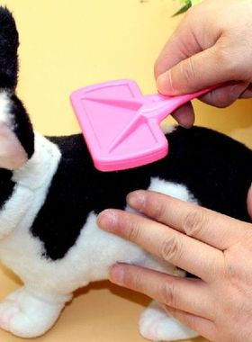 Kelinci Mandi Perlengkapan Pet Grooming Sisir Bahasa