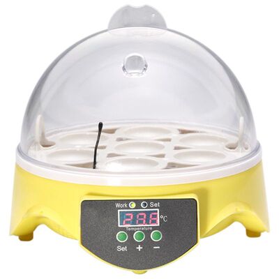 Mini 7 Egg Incubator Poultry Incubator Brooder Digital Tempe