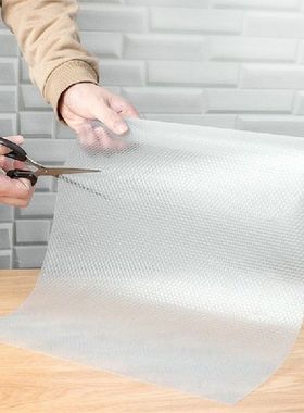 1pc Clear Waterproof Oilproof Shelf Cover Mat Drawer Liner