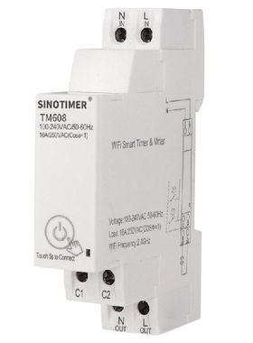 13MA 1 Phase WIFI Energy Meter w Timer Switch APP Remote