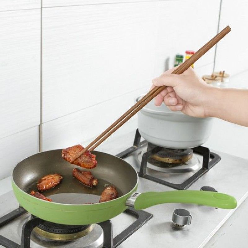 Household Tableware Long Fried Wood Chopsticks Noodle