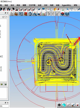 hypermill2023/22/21/20/18 S件机床精度测试图档 五轴后处理检测