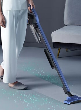 德尔玛吸尘器DX700SPRO吸尘器家用小型强力大吸力手持式吸尘机器