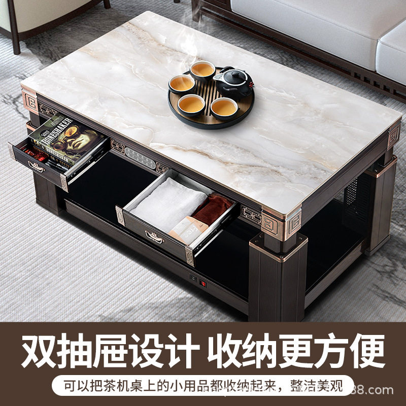 长虹智能语音升降电暖桌