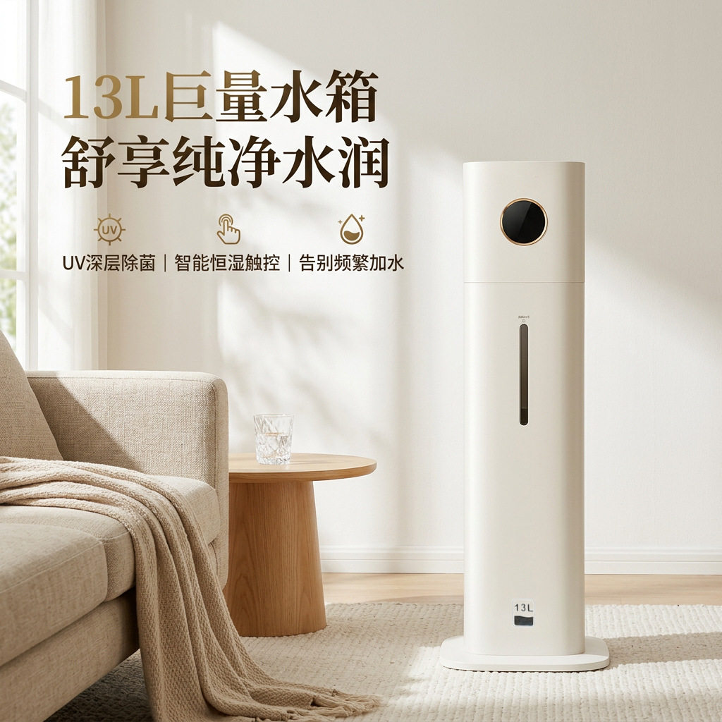 智能加湿器家用卧室大雾