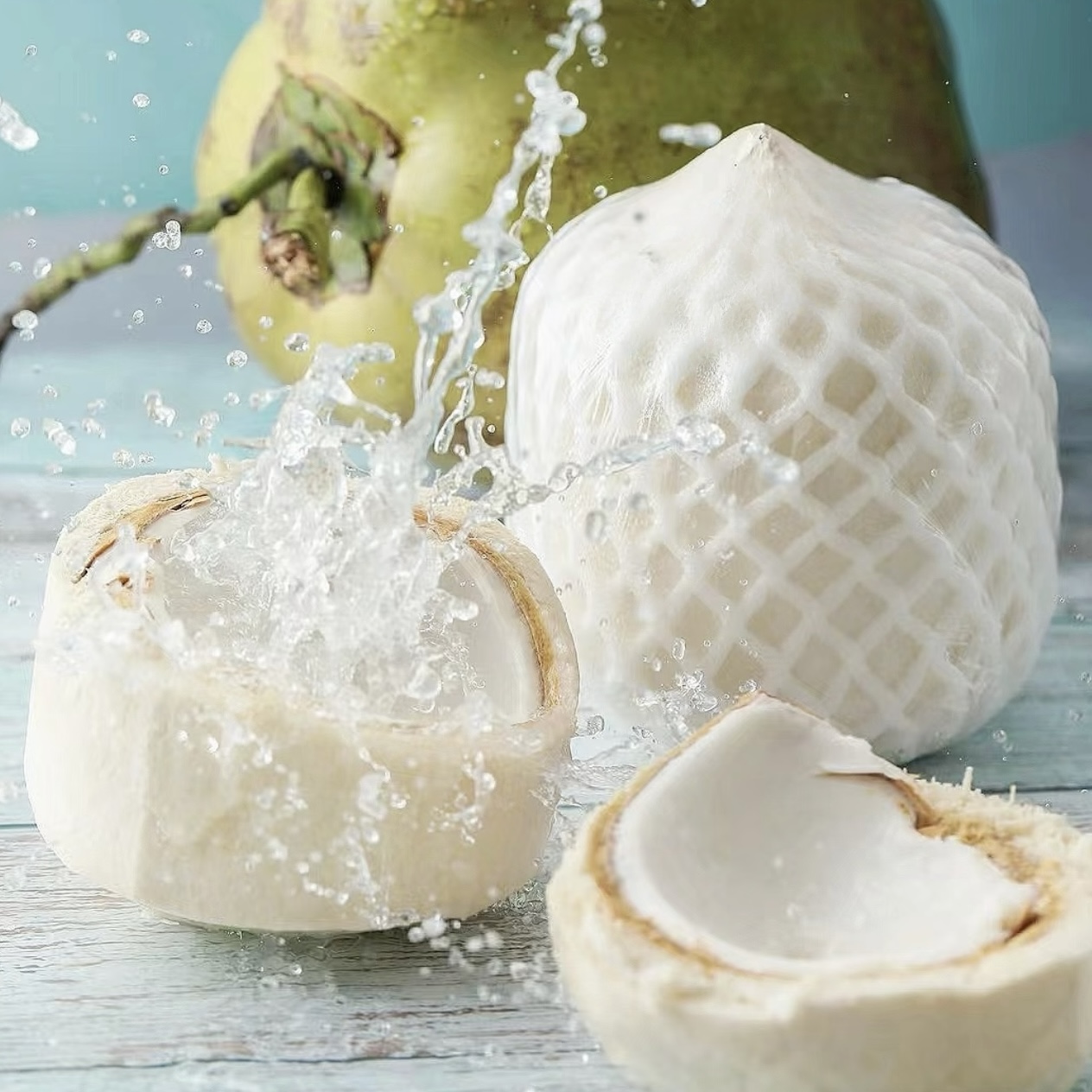 【700g+/个】泰国香水椰青进口当季新鲜椰子汁去皮椰青热带水果