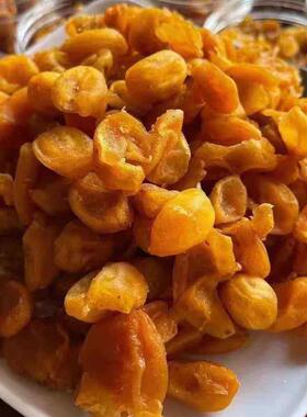 川贝室母味黄皮干罐装500g办GZZ公零嘴黄皮果干制纯手工家作农零