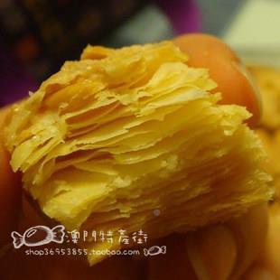 澳门特*巨 巨记手花信雪杏仁片*饼家饼干产 干统传小QUT吃过节送