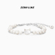 zeroline小猫天然淡水珍珠手链女生纯银手串轻奢小众精致生日礼物
