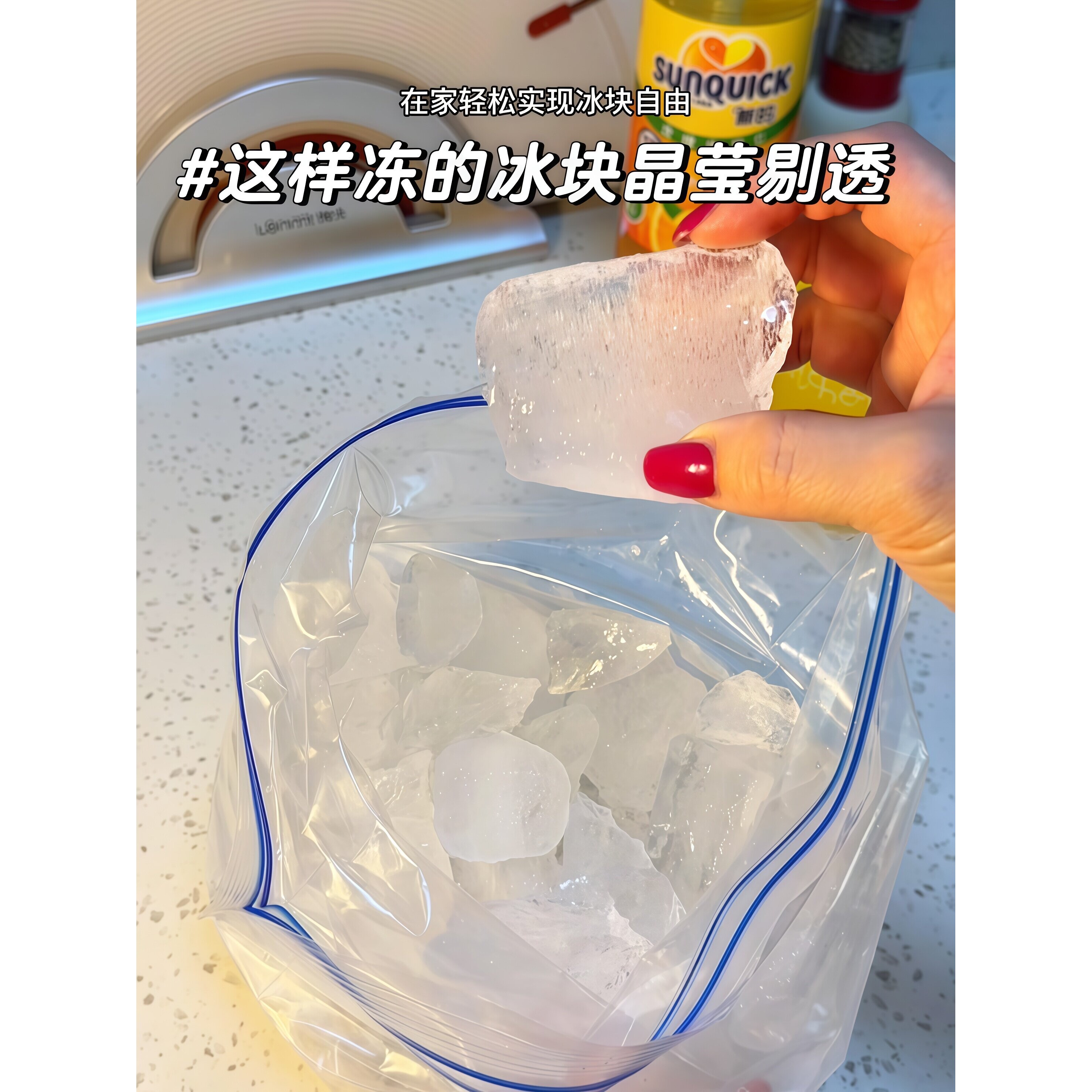 【冰块自由】冷冻制冰袋密封袋食品可冷冻不漏水家用冰自制神器