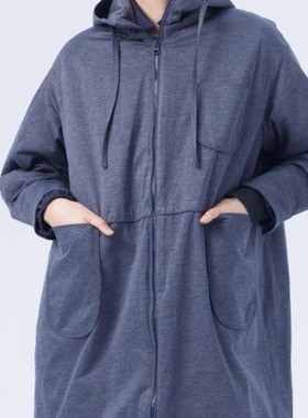 斯琴2023冬专柜正品灰兰90%鹅绒连帽刺绣厚羽绒服两件套BCDS01079