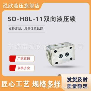 源头厂家双向液压锁SO 11液压油缸保压阀安全阀液压双向锁 H8L